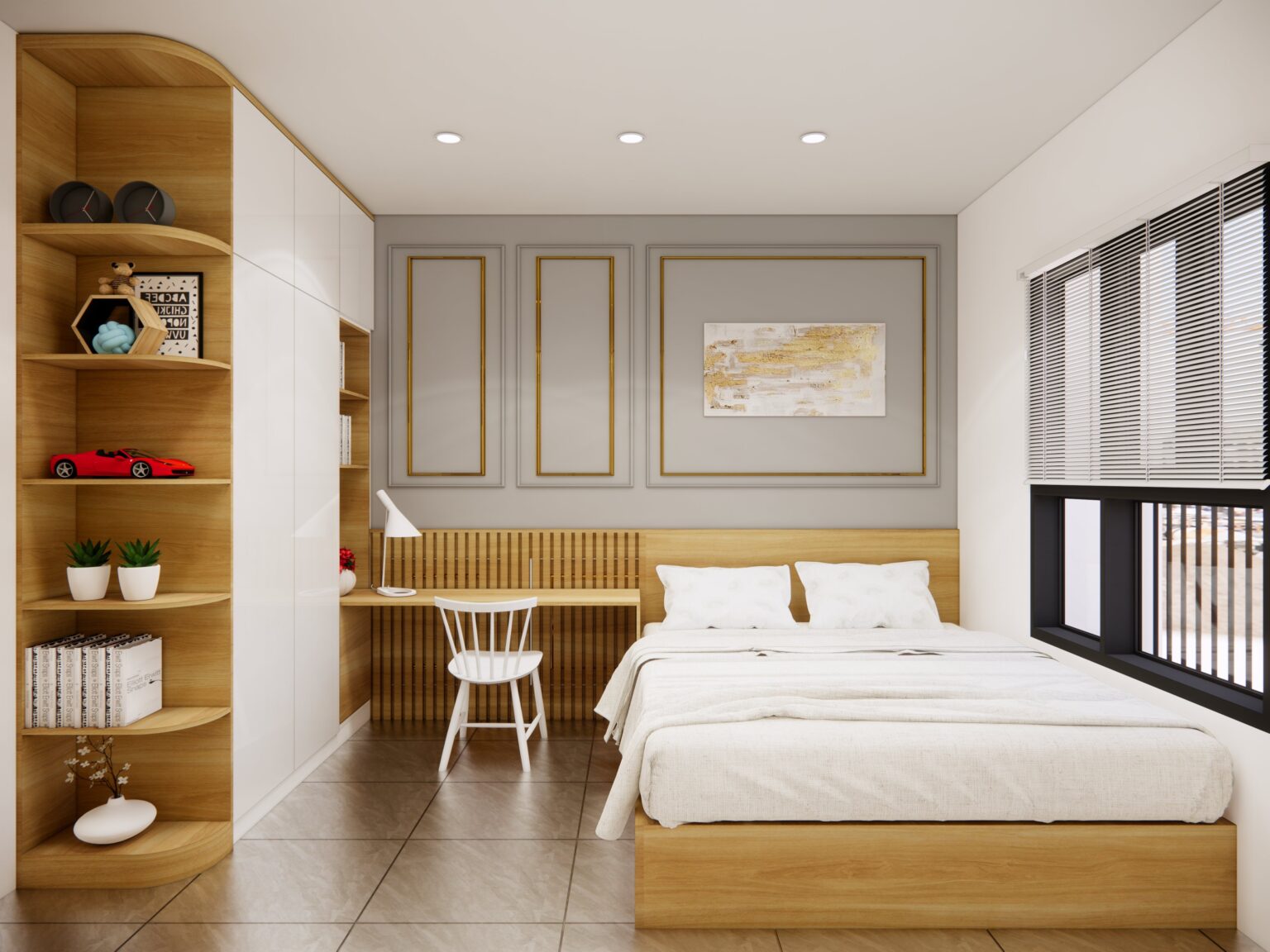 7425. Free Sketchup Bedroom Interior Model Download by Hoang Nguyen